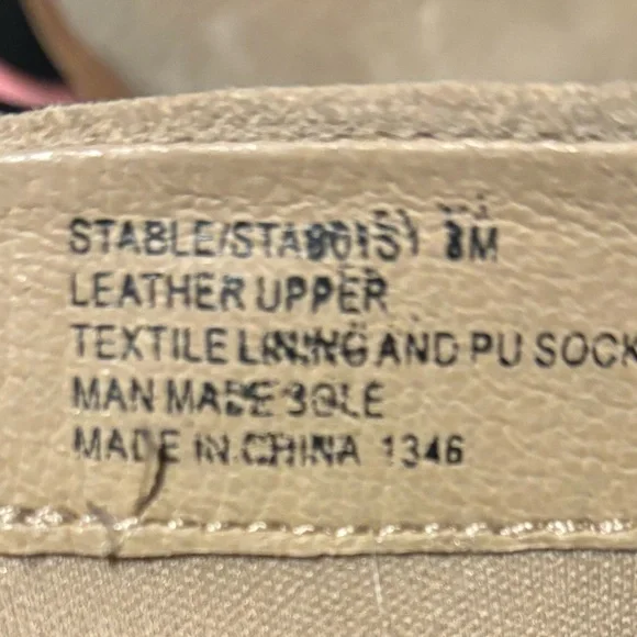 Womenn's Shoe Boots - Light Tan Suede - Size 8 - Picture 5 of 14